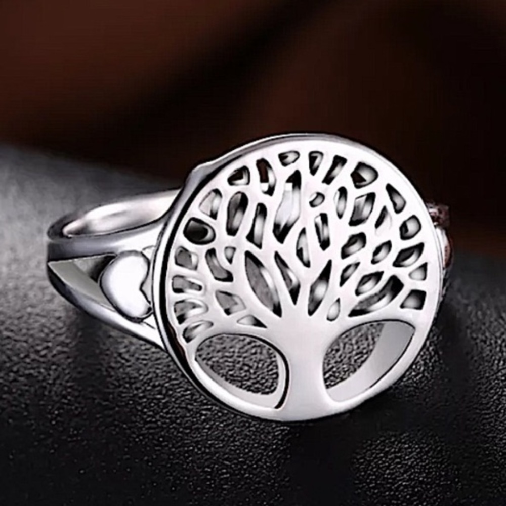 NEW STERLING SILVER TREE OF LIFE RING